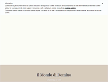 Tablet Screenshot of dominosnc.it
